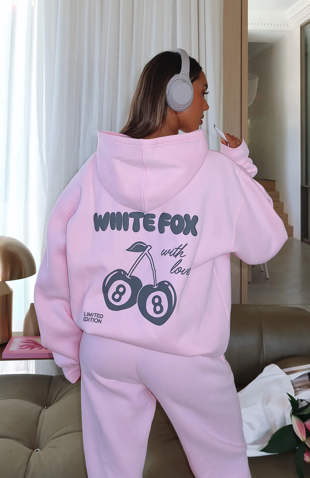 Viral Cherry Hoodie w/ FREE Sweat Pants