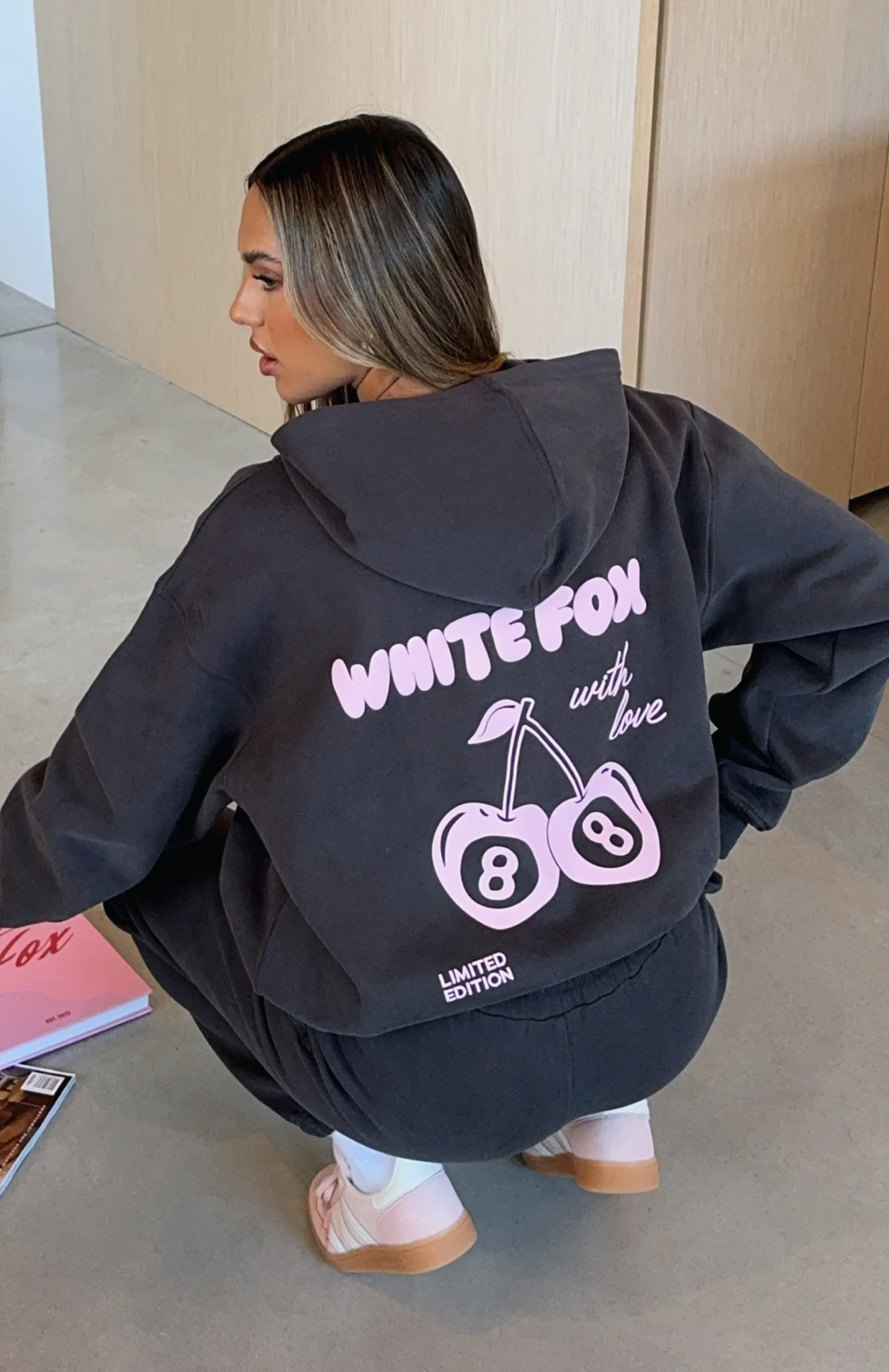 Viral Cherry Hoodie w/ FREE Sweat Pants